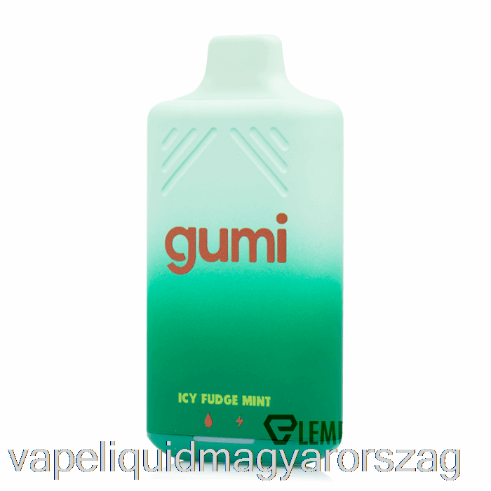 Gumi Bár 8000 Eldobható Jeges Fudge Menta Vape Toll